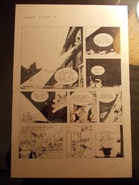 Frédéric Jannin - « Les Démélés d’Arnest Ringard et d’Augraphie », épisode 5, planche 1, 1978. - Comic Strip
