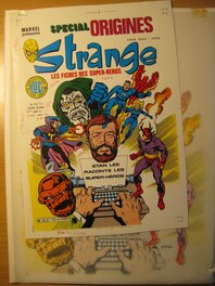 Bat de la couverture strange spécial origines 172 bis Bat de la couverture strange spécial origines 172 bis