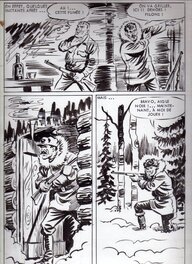 Maxime Roubinet - Sam Boyd, la longue poursuite, pl 40. Ajax n°36, novembre 1967, SFPI - Comic Strip