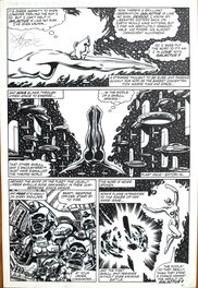 Les 4 Fantastiques - Planche originale