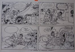 Joalbanese - Hommage à franquin - Illustration originale