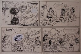 Joalbanese - Hommage à franquin - Illustration originale