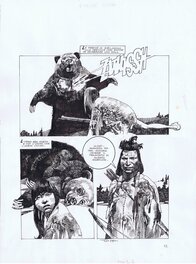 Sergio Toppi - Finche Vivrai page 12 by Sergio Toppi - Original Illustration