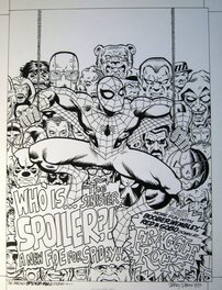 Jerry Paris - Cover to The Spider-Man Comic 639 by Jerry Paris - Couverture originale