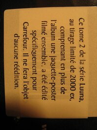 T2 - Le crépuscule du lynx (ISBN ed limitée : 2-84565-542-8) T2 - Le crépuscule du lynx (ISBN ed limitée : 2-84565-542-8)