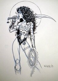 Kev Crossley - Wonder Woman by Kev Crossley - Original Illustration