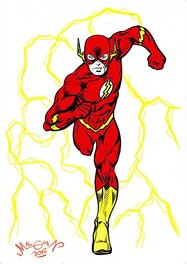 Chris Malgrain - Flash par chris malgrain - Illustration originale