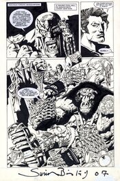 Simon Bisley - Maximum Force pg3 - Planche originale