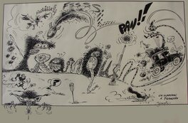 Hommage signatures de franquin