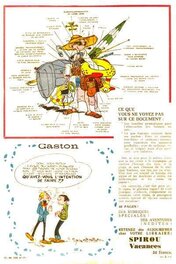 Illustration telle que publiée dans le Journal Spirou du 4 Juillet 1957 Illustration telle que publiée dans le Journal Spirou du 4 Juillet 1957
