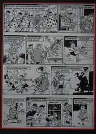 Bob et Bobette (Suske en Wiske) - Planche originale