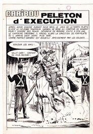 Bob Leguay - Caribou - Le peloton d'exécution - Caribou n°45, Impéria, mars 1964 - Comic Strip