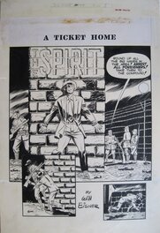 Will Eisner - The spirit - A ticket home page 1 - Planche originale