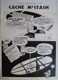 Will Eisner - The Spirit - Cache McStash - Planche originale