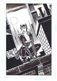 Goran Sudzuka - Catwoman par Sudzuka - Original art