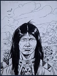 Détail : le chaman « Celui qui est né deux fois ». Détail : le chaman « Celui qui est né deux fois ».