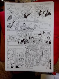 Chris Malgrain - Planche original des apatrides - Comic Strip