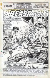 Tarzan, Lord of the Jungle : "A beast Again"- Issue 4 - PL1