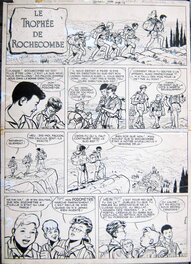 MiTacq - Planche 1 - Trophée de Rochecombe - Patrouille des Castors - Comic Strip