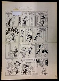 Dino Attanasio - Planche Originale encrée Spaghetti par  DINO ATTANASIO - Comic Strip