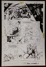 Berni Wrightson - Planche Originale tirée de The Cult (Batman) par Bernie Wrightson - Comic Strip