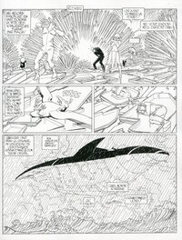 Moebius - L'incal - Planche originale