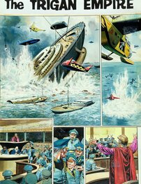 Don Lawrence - Trigan: The Puppet Emperor - page 91 - Planche originale