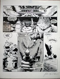 John Higgins - Tharg's Future Shock - Salad Days - 2000AD Prog 247 - Planche originale