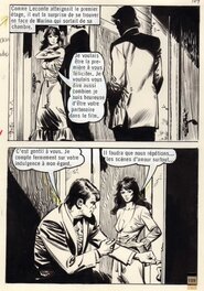 unknown - Planche de la série Lecomte (Aredit). Histoire et auteur inconnus. - Comic Strip