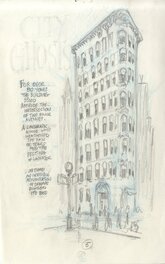 Will Eisner - Crayonné LE BUILDING - Œuvre originale