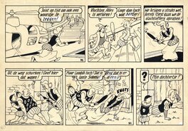 Willy Vandersteen - Suske en Wiske - Bob et Bobette - Planche originale