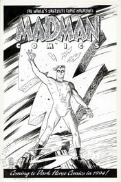 Allred: Madman Comics advert art