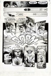 Sam Kieth - Kieth: Marvel Comics Presents 88 page 7 - Original art