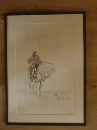 Tiburce Oger - Buffalo Runner - Original art