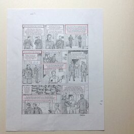 Blake et Mortimer - Onde Spetimus crayonné Blake et Mortimer - Onde Spetimus crayonné