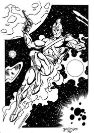 Chris Malgrain - Adam STRANGE par chris malgrain - Original Illustration