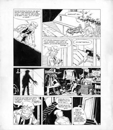 Christian Godard - Martin Milan - planche 27 du 13ieme album "La goule et le biologiste" - Comic Strip