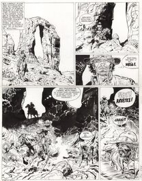 Jean Giraud - Blueberry: "Chihuahua Pearl" planche 1. - Comic Strip