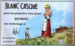 Annonce dans le Spirou n°2254. Annonce dans le Spirou n°2254.