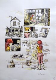 Simon Hureau - Colombe et la horde - Comic Strip