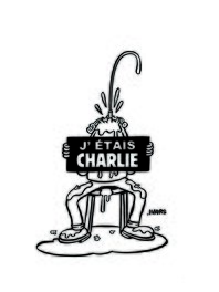 Éric Ivars - Dessin Je suis Charlie 4 - Planche originale