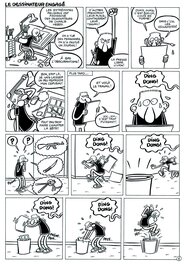 Éric Ivars - Le dessinateur engagé - Planche originale