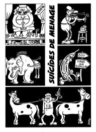 Éric Ivars - Suicides de ménage - Comic Strip