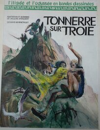 René Follet - Tonnerre sur Troie - Original Cover