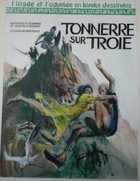 Couverture originale - Tonnerre sur Troie