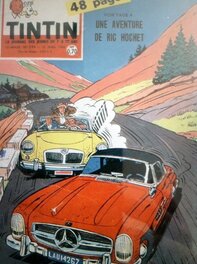 Couverture Journal de Tintin Couverture Journal de Tintin