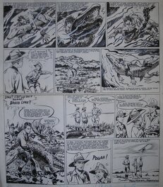 Lucien Nortier - Le Lynx Blanc " Luc et Jori la Patrouille de la Jungle " - Comic Strip