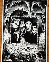 Poup - The Cramps - Original Illustration