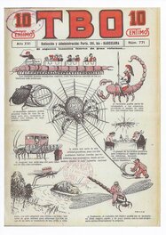 La couverture de la revue TBO - numero 771 La couverture de la revue TBO - numero 771