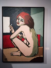 Toile exposée à la Galerie Toile exposée à la Galerie